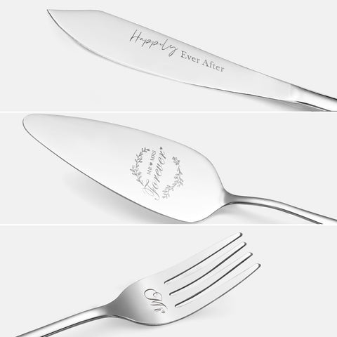 Galaxozent forks with MR-MRS engraving for a timeless couple's gift