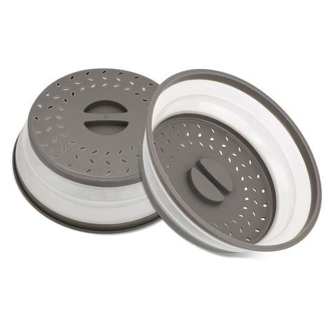 Galleyby silicone splatter cover pack-2 protects the oven and reduces mess