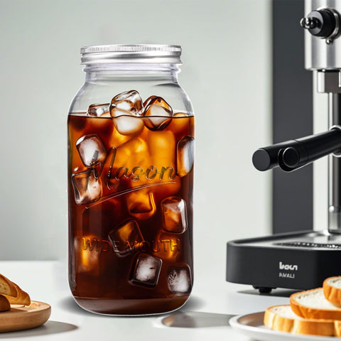 Galssmagic fermentation-ready jar suitable for home fermentation projects.