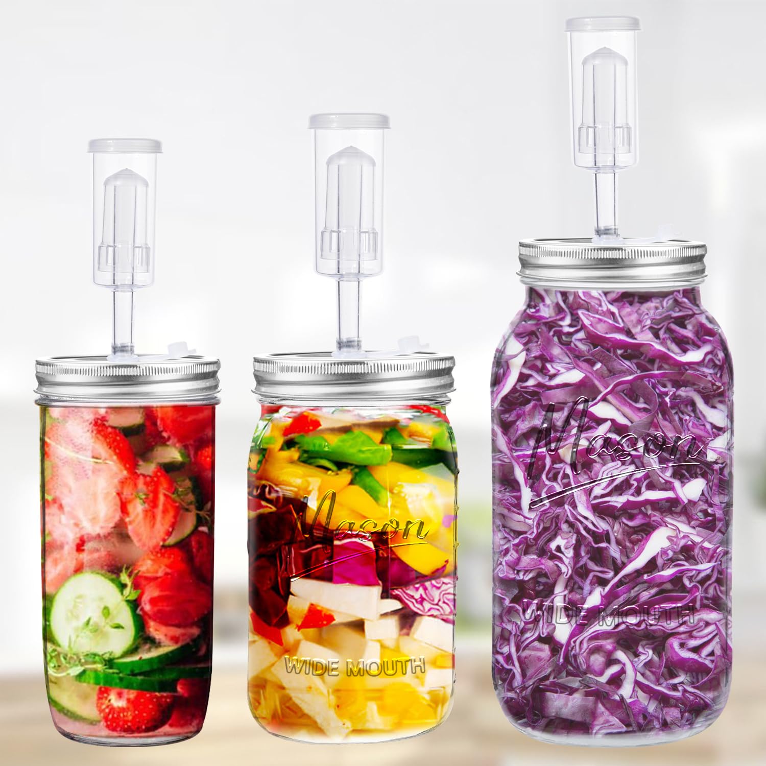 Galssmagic transparent glass lets you watch fermentation progress