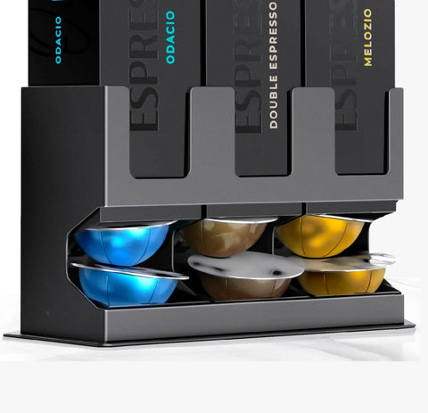GALVANOX weighted steel base ensures stability during busy mornings