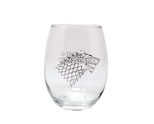 Game of Thrones Stark and Targaryen sigils in a window display box for gifting