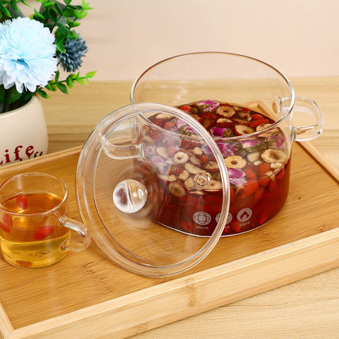 GANAZONO transparent design lets you watch flavors develop without lifting the lid