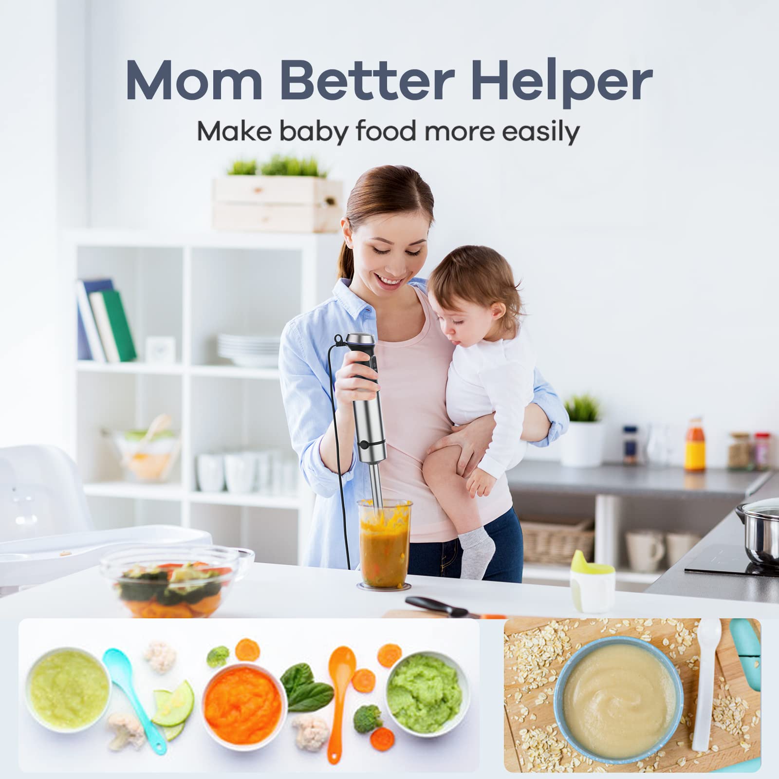 Ganiza milk frother for creamy foams and cappuccinos.