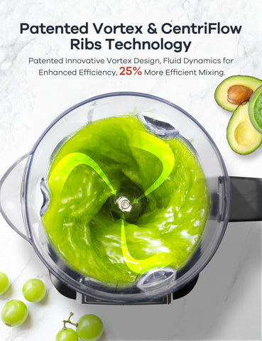 Ganiza safety features protect the motor with overheat and overload protection.