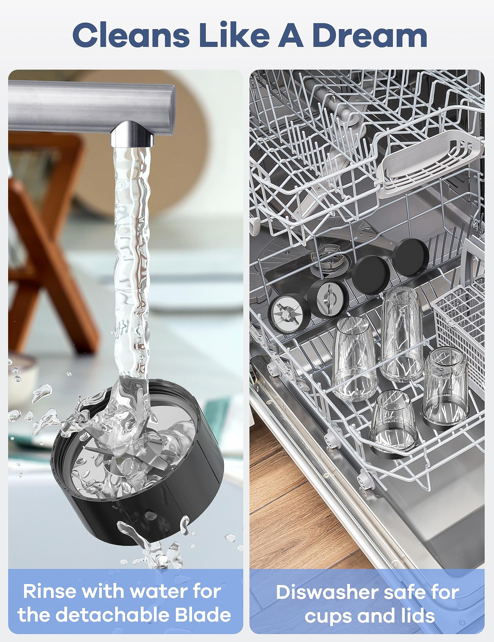 Ganiza recipe card included to spark new smoothie ideas.