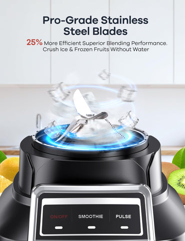 Ganiza Snow mode creates ice textures without water for versatile frozen treats.