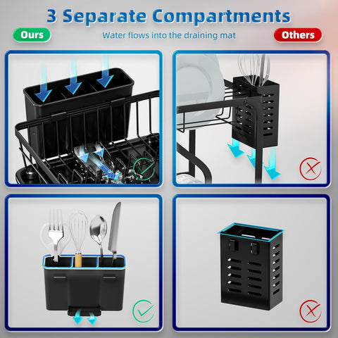 GAOKASE anti-rust coating protects the rack during frequent use