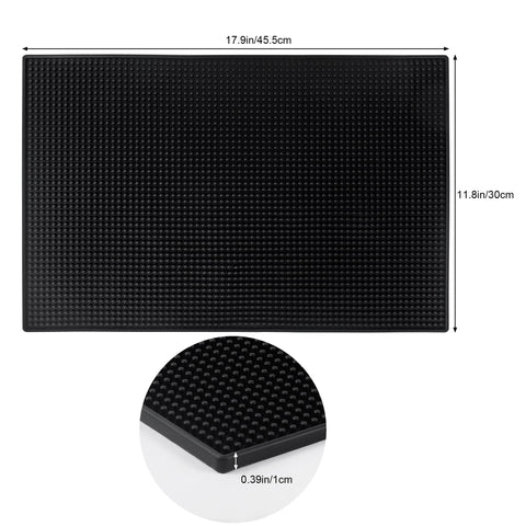 Garandad bar mat close-up reveals bristle surface for faster drying.