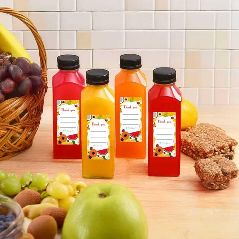 Garandad waterproof labels help personalize bottles and organize drinks.