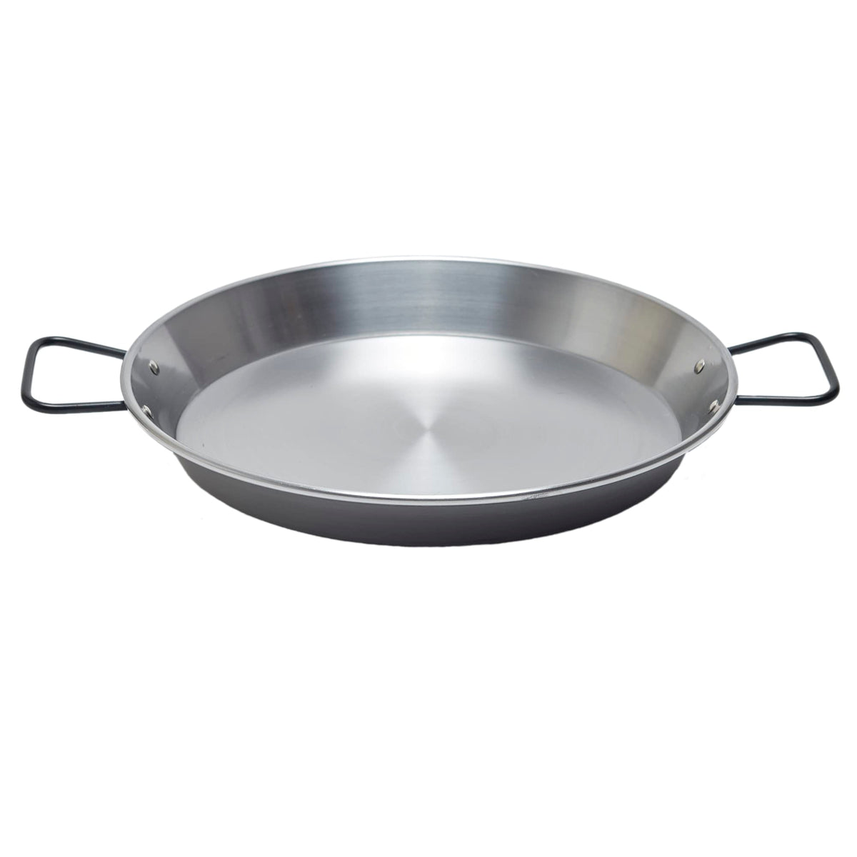 Garcima Pata Negra 34cm paella pan overview for even heat distribution.