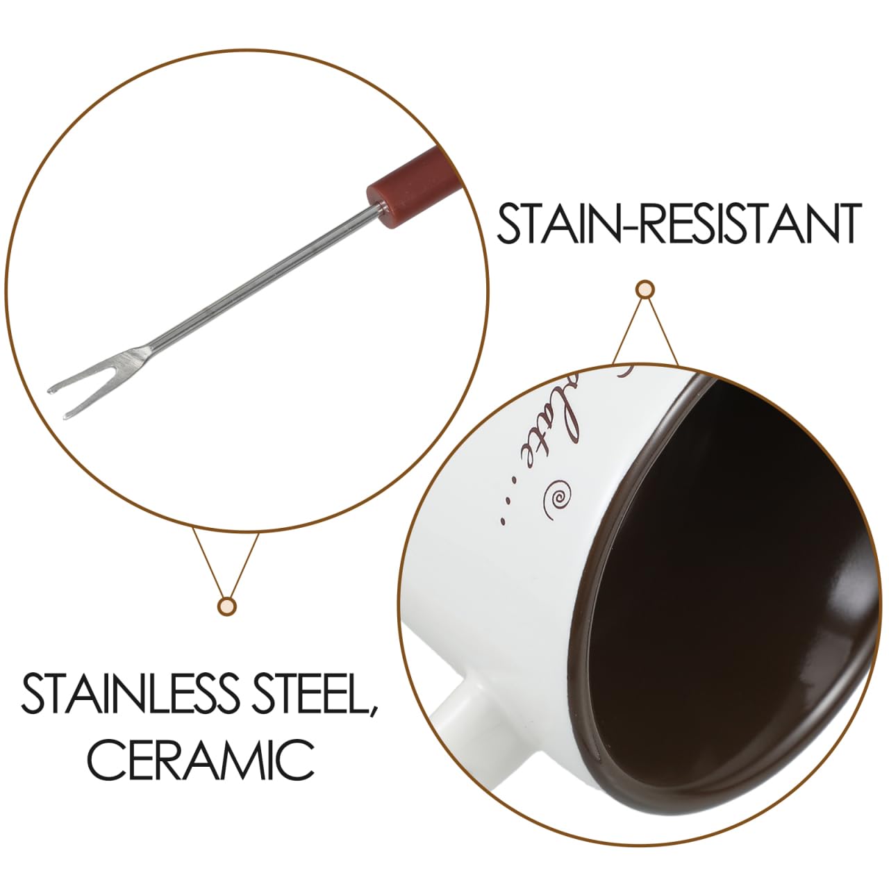Garneck compact fondue setup perfect for entertaining guests