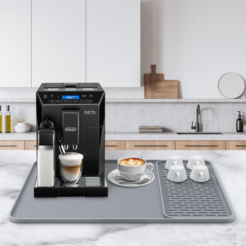 Garolue silicone coffee mat detachable drying mat for air-drying cups and spoons