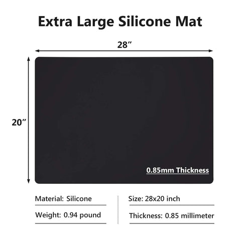 Gartful heat-resistant silicone mat provides non-slip protection under appliances.