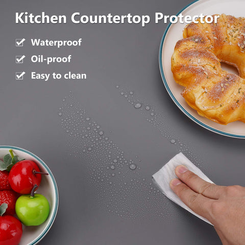 Gartful multipurpose silicone mat works as placemat, trivet, or dish mat