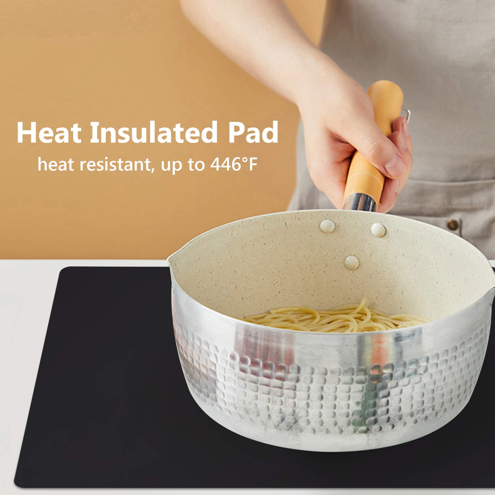 Gartful silicone mat doubles as dish mat and hot pad