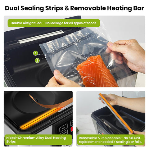 Gasbye includes 30 pre-cut vacuum bags for immediate use.