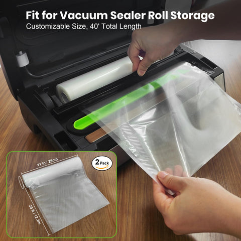 Gasbye custom-length bags cut-to-size for precise portions.