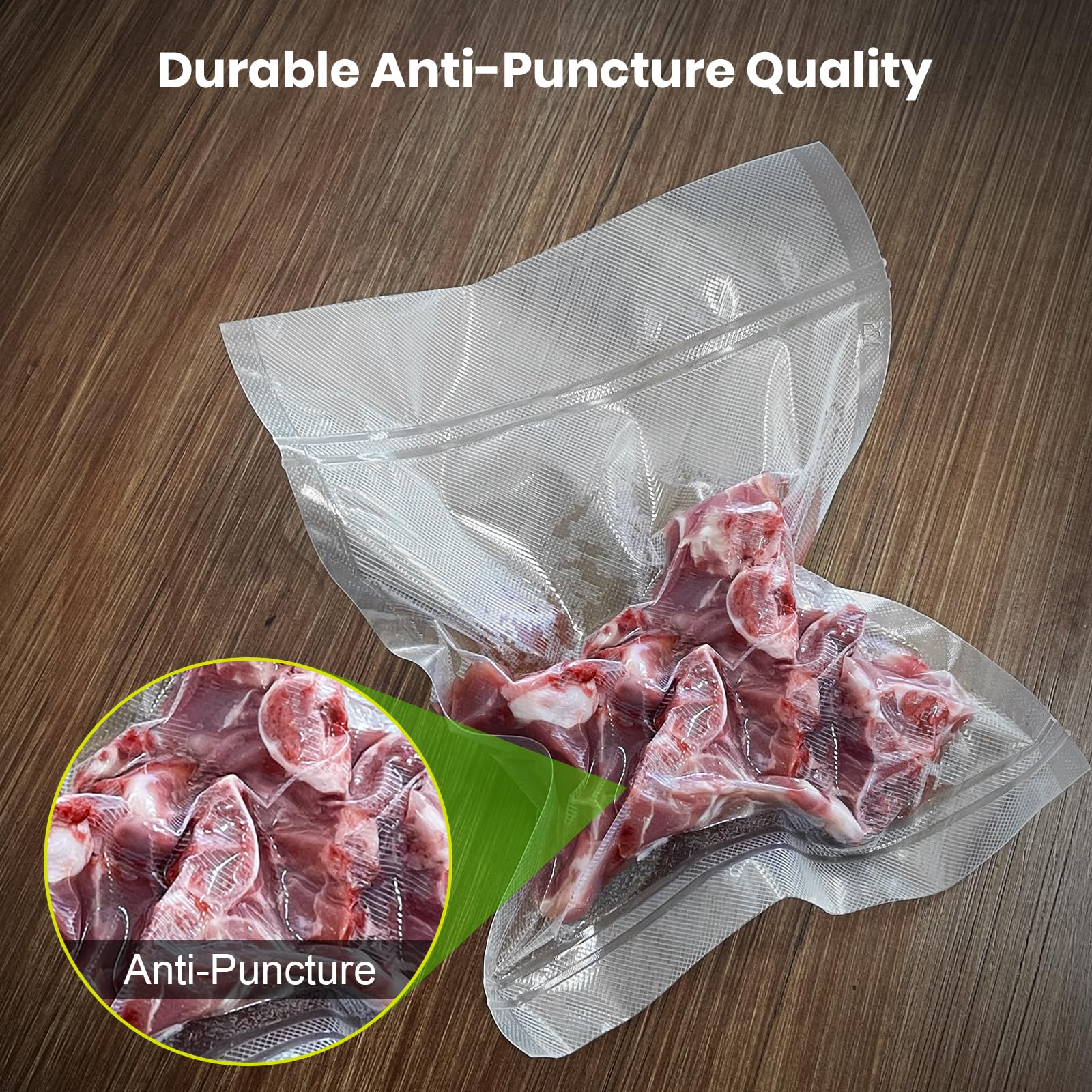 Gasbye durable, puncture-resistant bags designed to prevent tears.