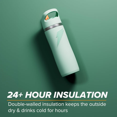 Gatorade Overtime 24-hour insulation keeps drinks cold and ready