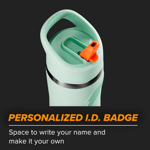 Gatorade Overtime features a personalized ID badge for name labeling