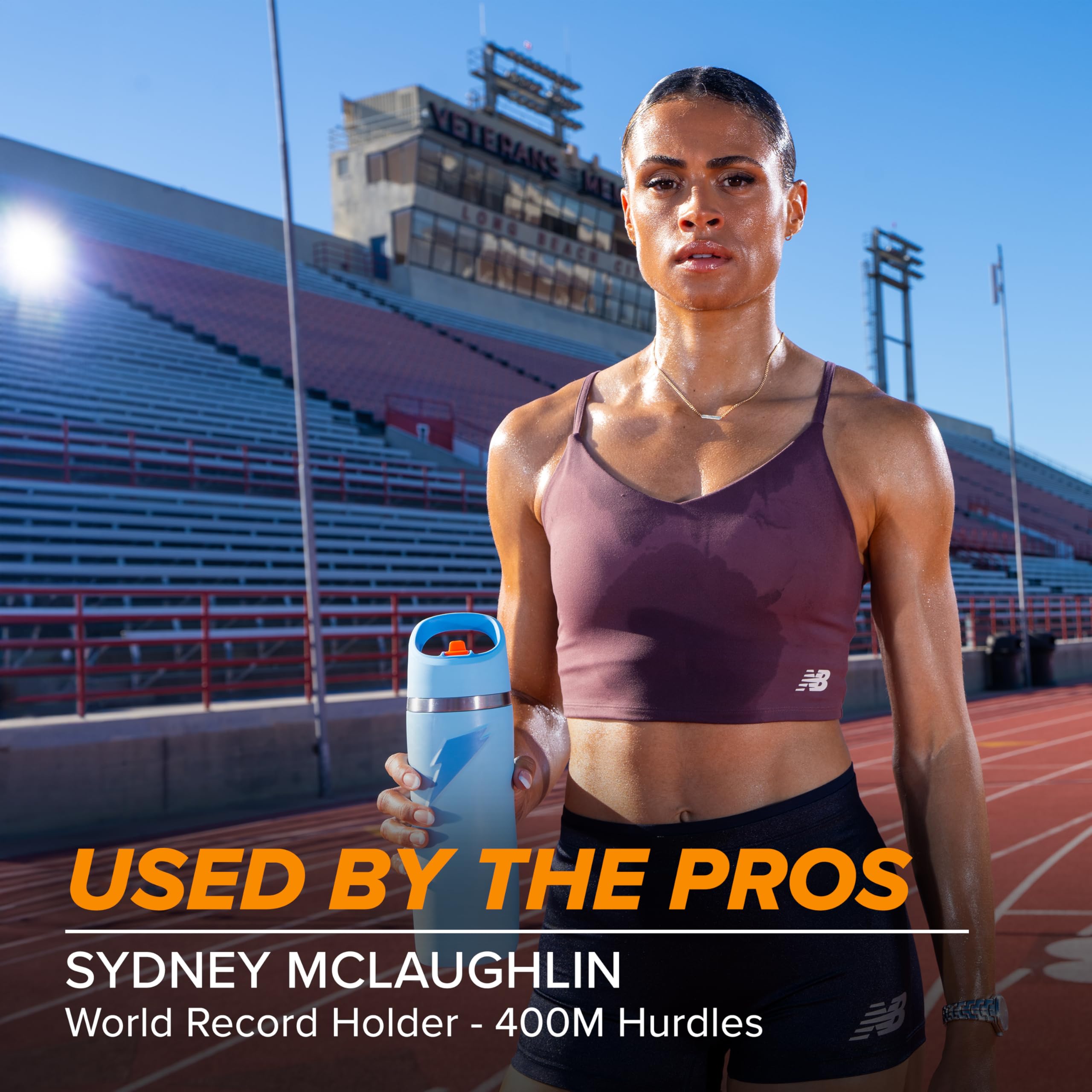 Gatorade Overtime outer surface stays dry thanks to double-walled insulation