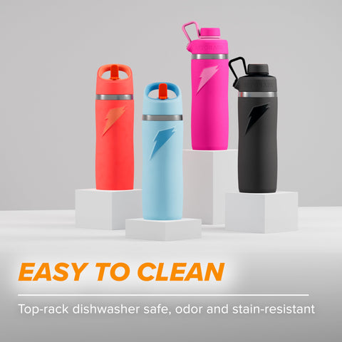 Gatorade Overtime is top-rack dishwasher safe for easy cleaning