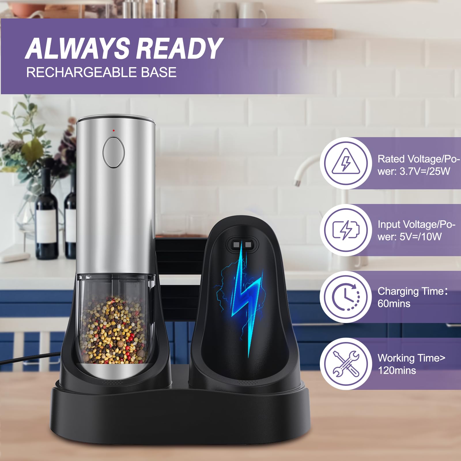 GATTLELIC close-up of ceramic grinding core showing durability and consistency.