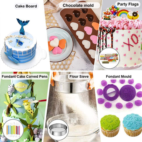 Gawren-H&E cylindrical and heart-shaped chocolate molds for treats.