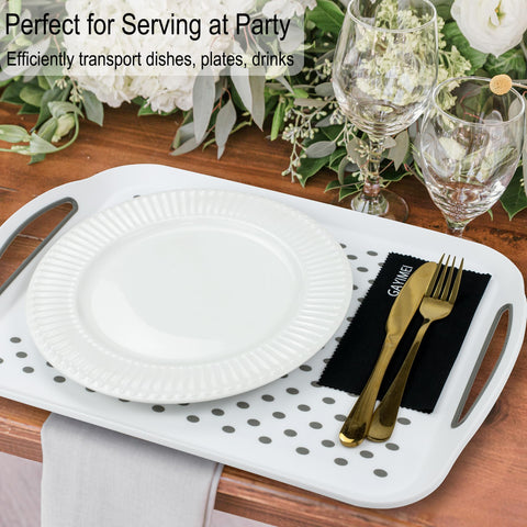 GAYIMEI trays are dishwasher safe and durable for everyday use