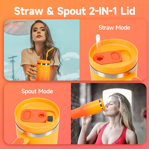 GAZLEMHO leakproof and sweatproof design keeps drinks cold or hot.