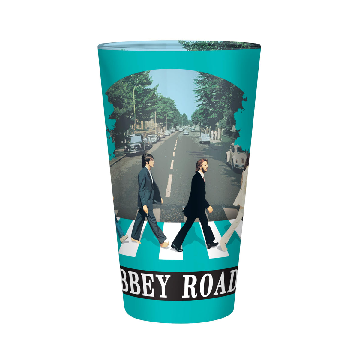 GB eye Beatles Abbey Road crosswalk XXL glass ideal for daily rituals.