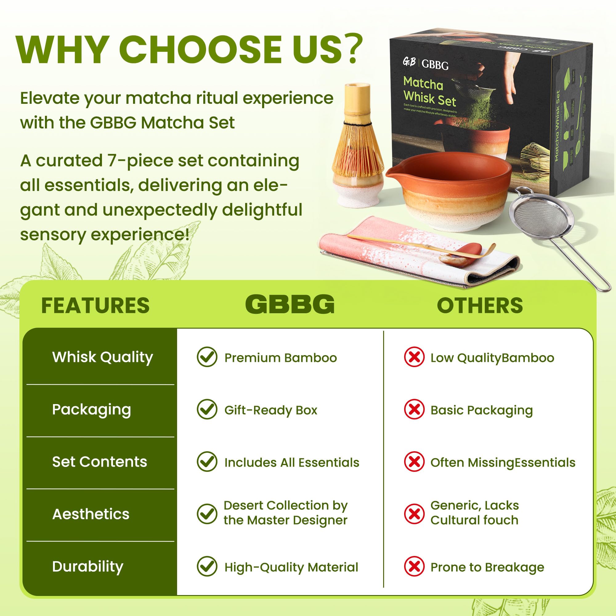GBBG Bamboo tea scoop enables precise measurement for optimal brews