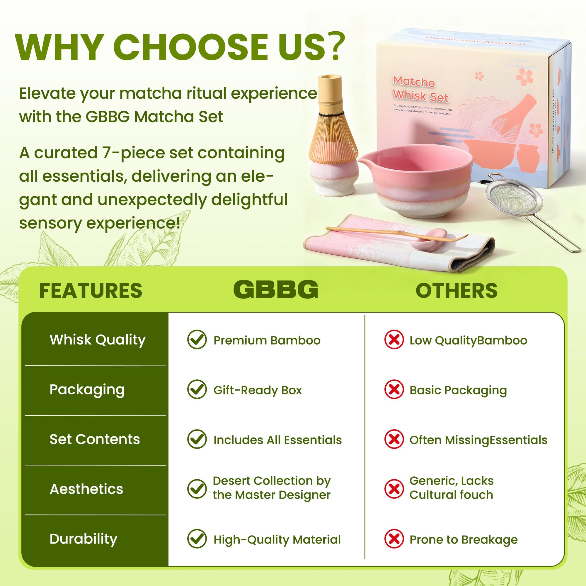 GBBG Bamboo tea scoop designed for precise measurement and consistent batches