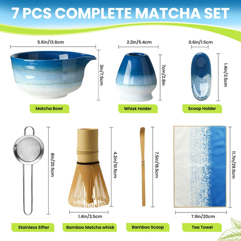 GBBG Stainless steel tea powder sifter ensures fine, clump-free matcha for smooth pours.
