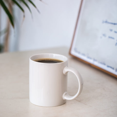 GBHOME 12oz mug suited for tea, coffee, or cocoa.