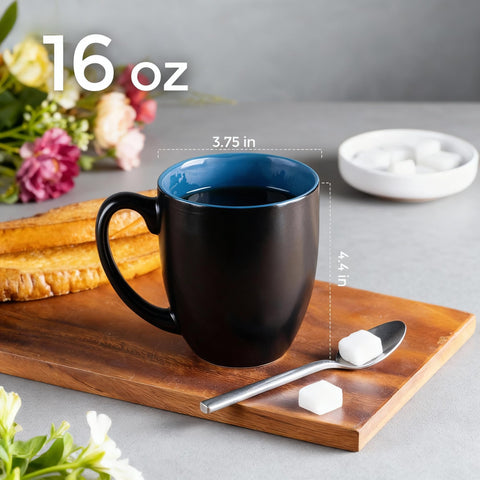 GBhome mug handle closeup shows ergonomic grip for comfortable use.