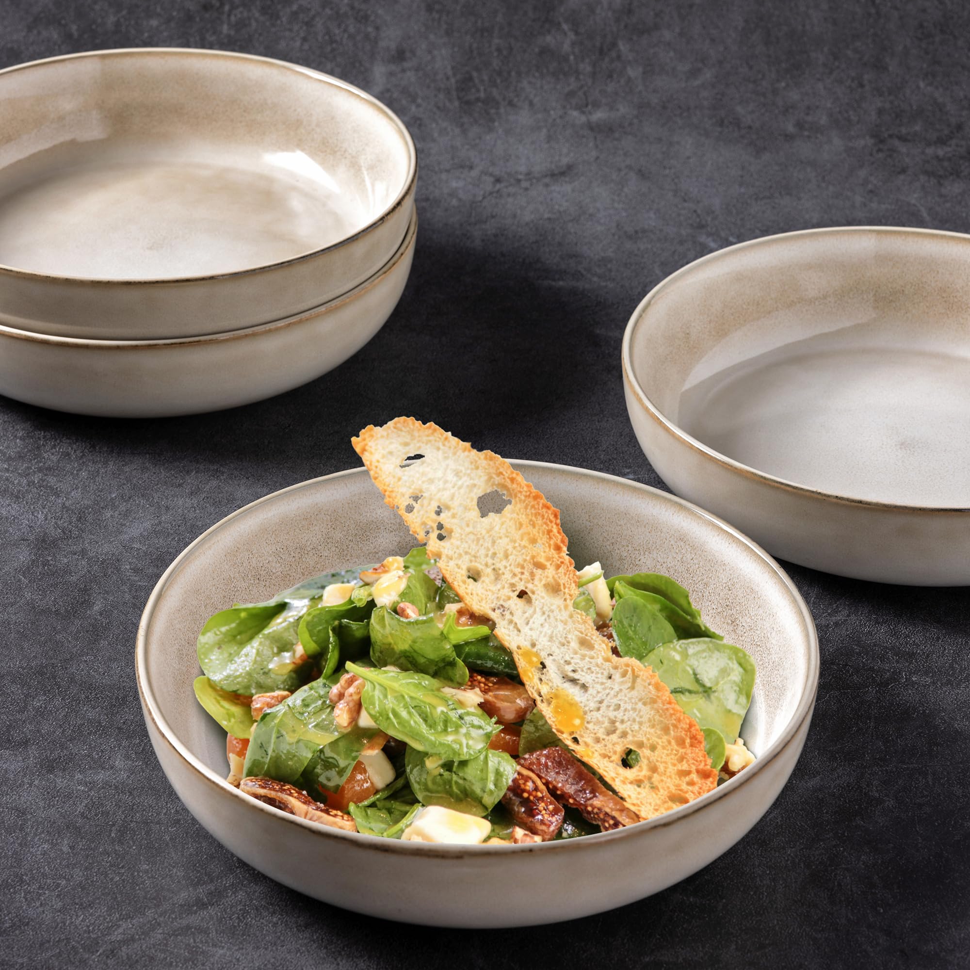 GBhome bowls are microwave, dishwasher, and freezer safe for easy cleanup.