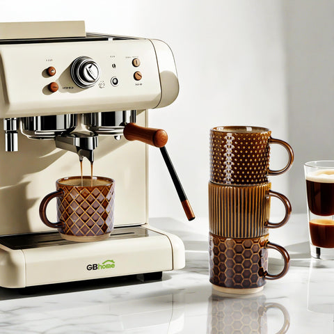 GBhome shiny inside glaze that resists coffee stains