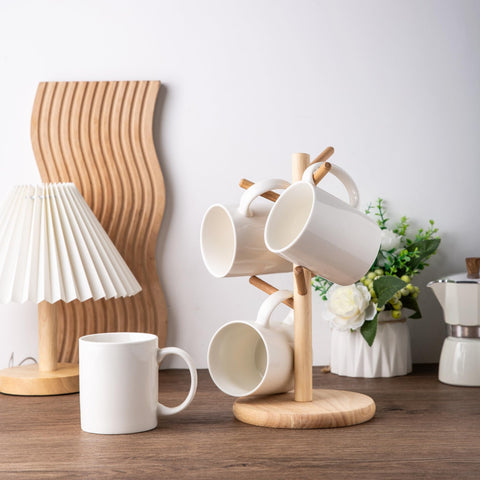 GBHOME versatile mug for latte and cappuccino preparation at home.