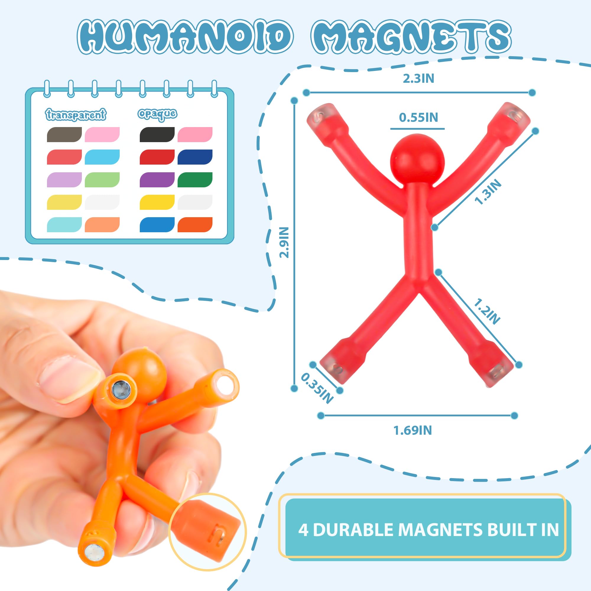 GBYMIUY 30pcs solid magnet men figures for durable, safe fridge magnets and storytelling.