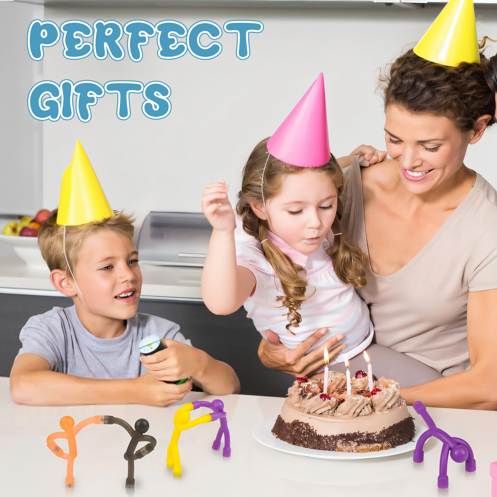 GBYMIUY educational playset supports fine motor skills with reusable character shapes.