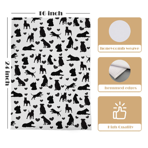 GCFET Pitbull Kinchen towels are gift-ready with charming design for friends and family.
