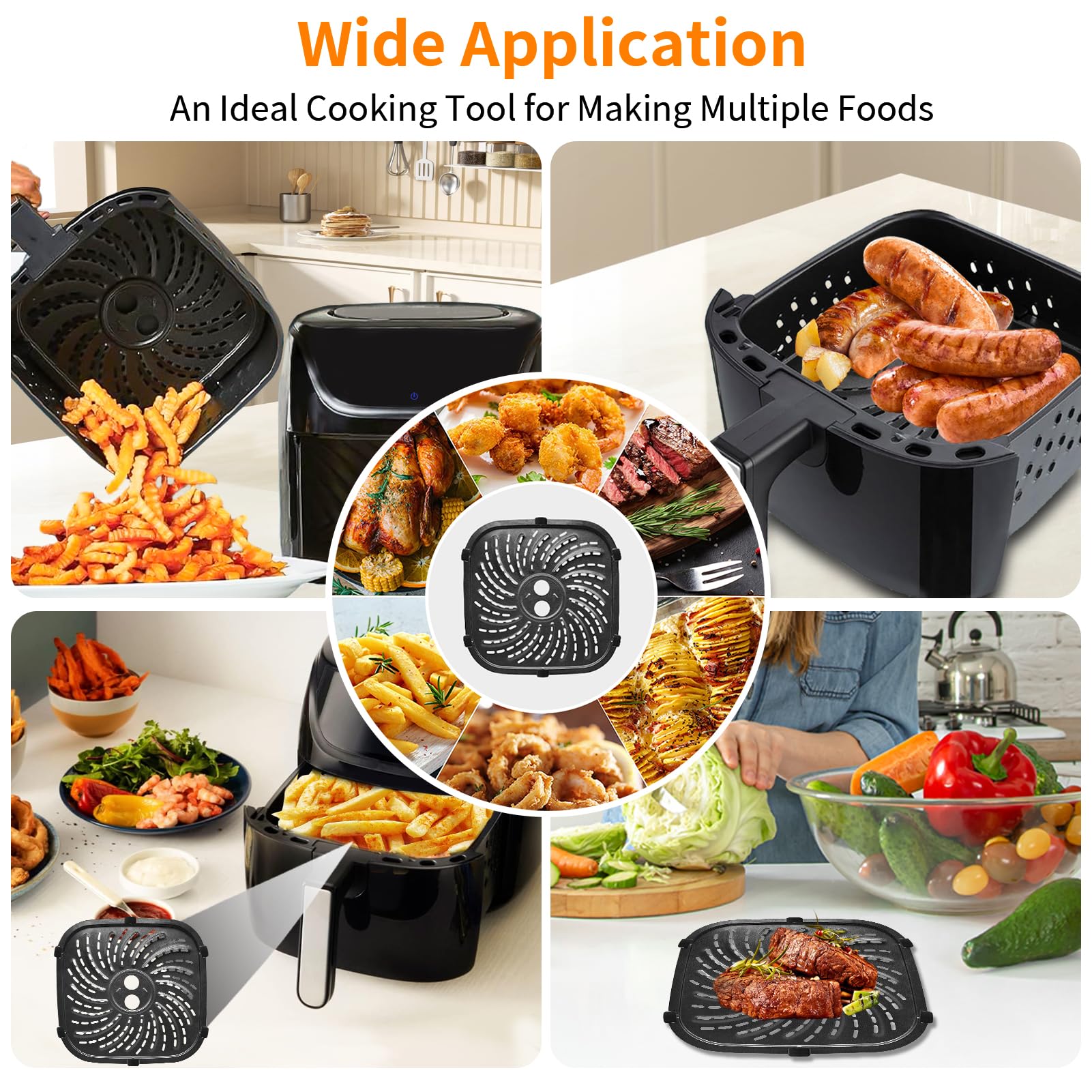 GCQFZ enamel tray close-up highlighting BPA-free food-grade material
