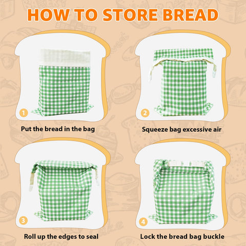 GCTGCT bread bag used for vegetables and snacks