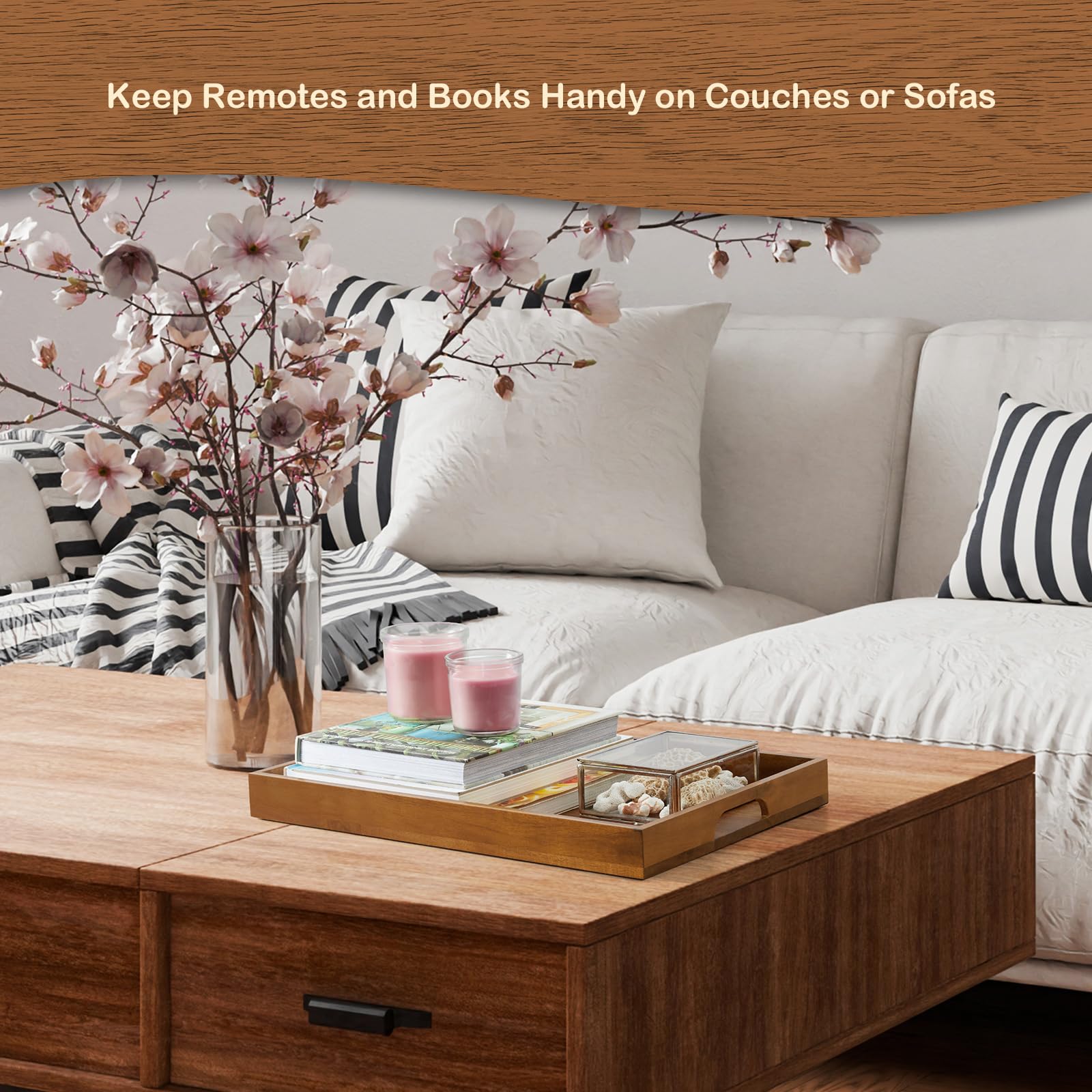 GCWSTJK living room entrance tray helps reduce clutter and protect surfaces.