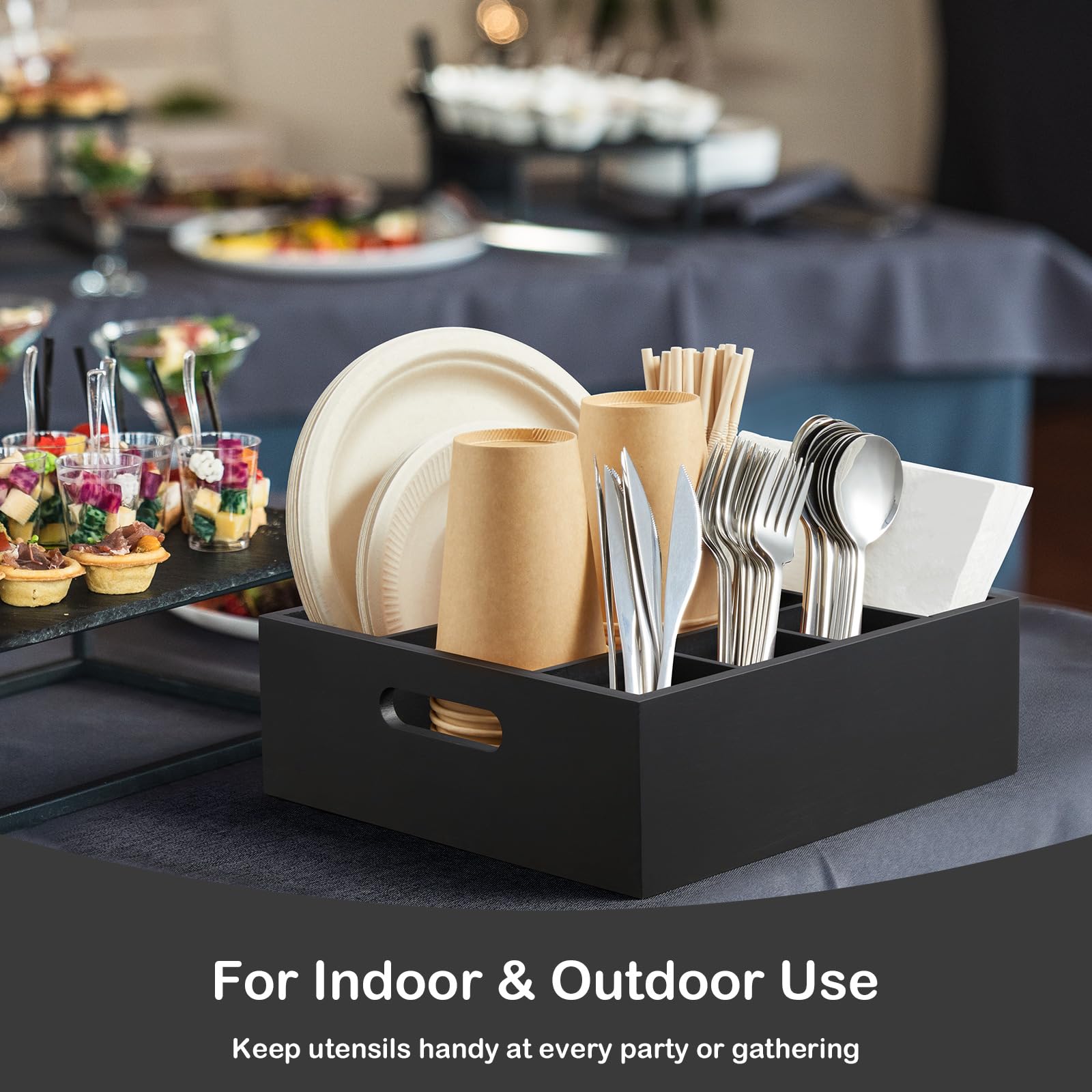 GCWSTJK caddy features non-slip feet to protect surfaces