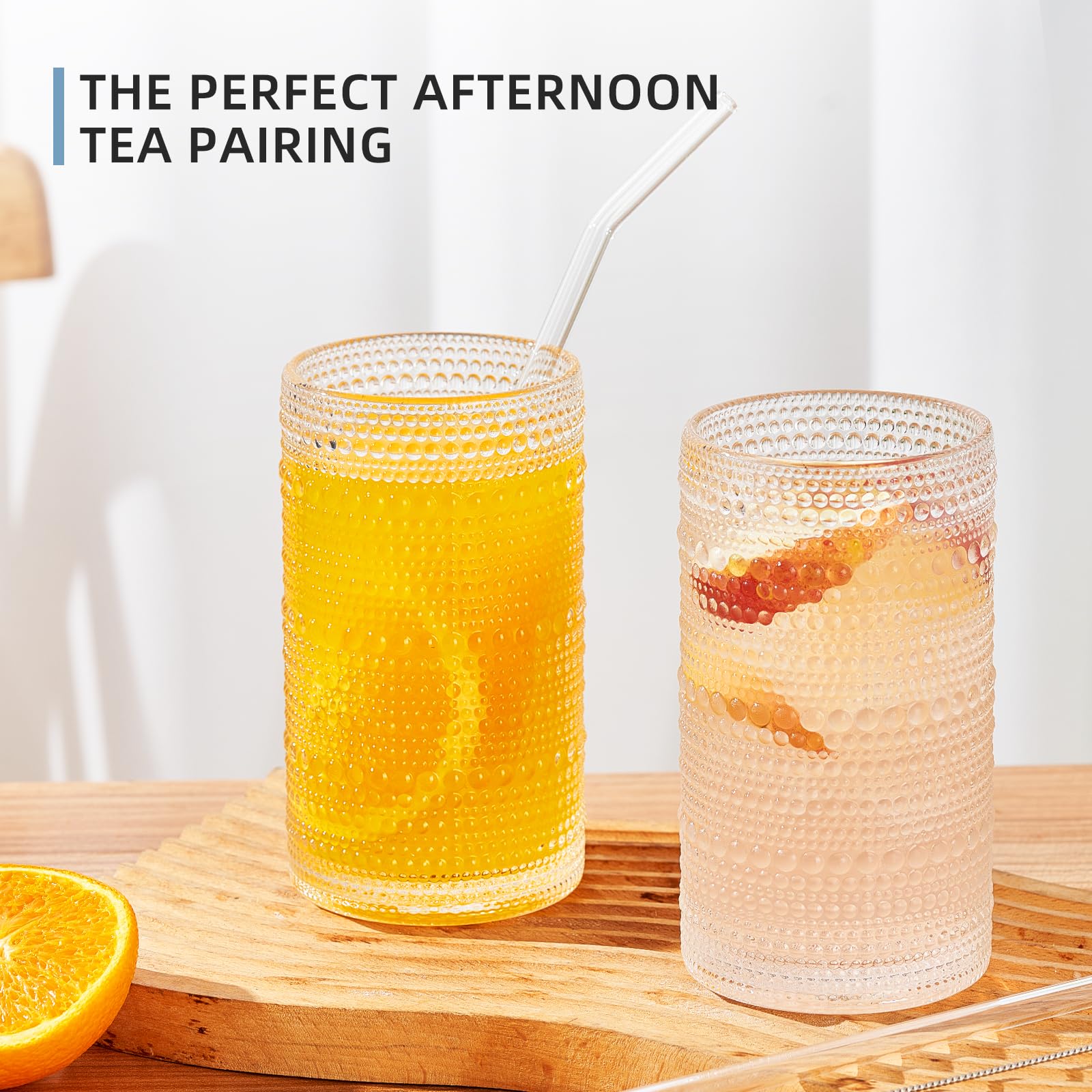 GDCCI includes six glass straws and cleaning brushes for convenient maintenance.