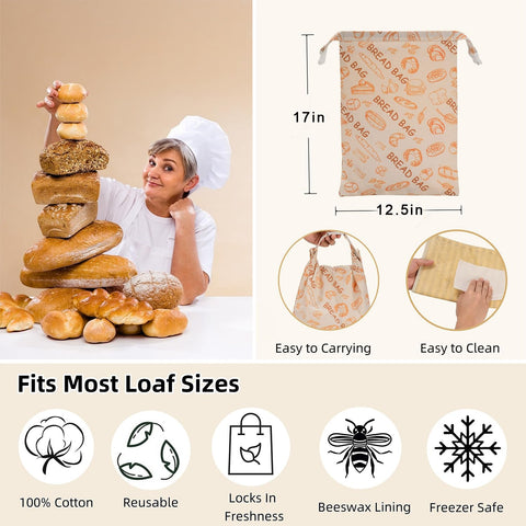 GDDAY sourdough inside beeswax bag preserves texture without plastic