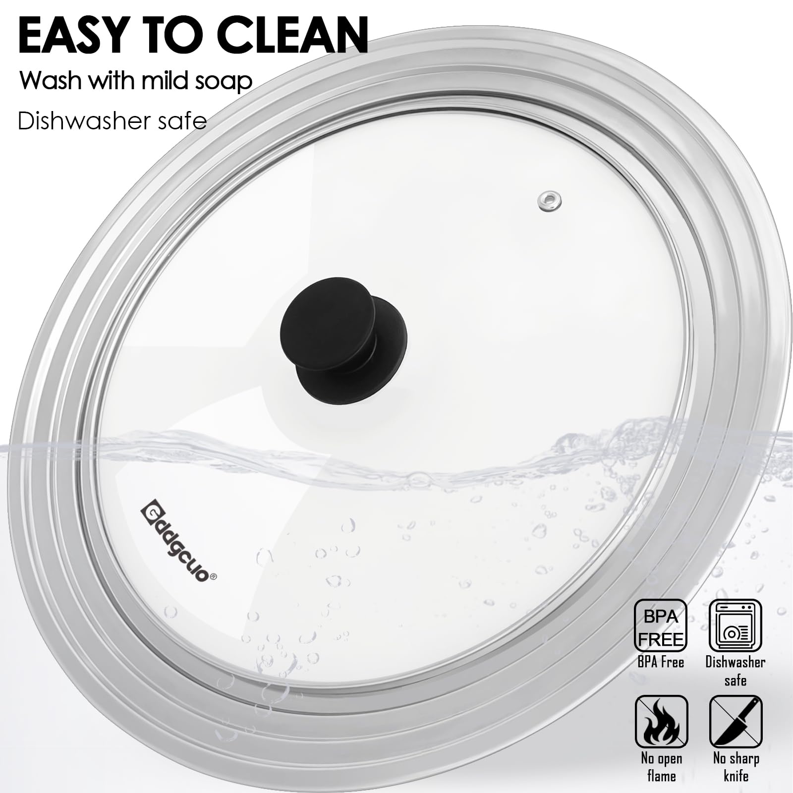 GDDGCUO universal lid keeps the kitchen organized and clutter-free